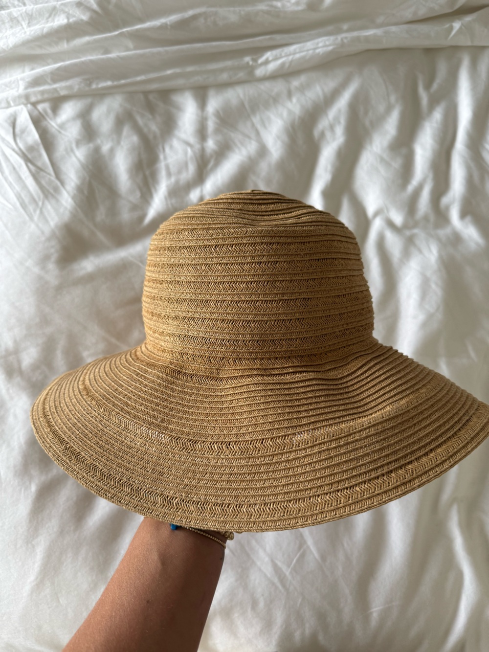San Diego Hat Company Tan Straw Wide-Brim Sun Hat